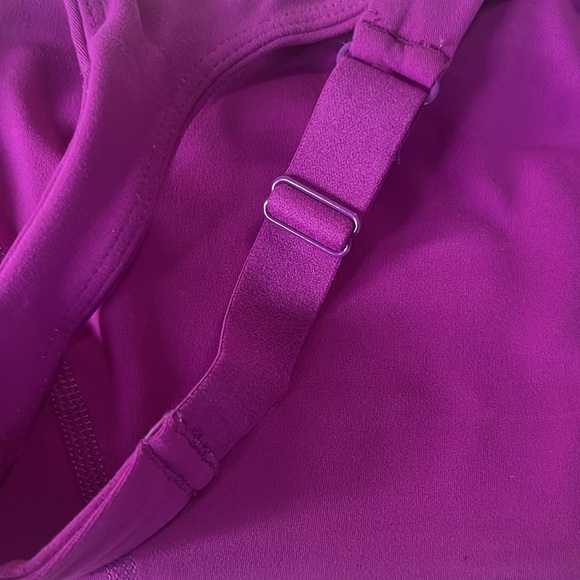 NWT Maternity Free People X Hatch Purple Never Better Sports Bra - Picture 4 of 7